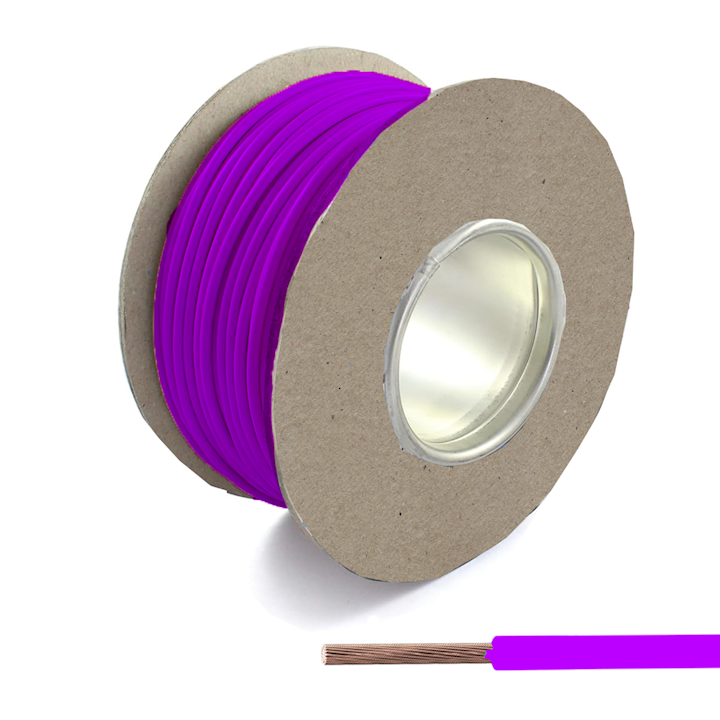 Automotive/Marine Cable Single Core - Purple - 8.75amp (CAB.2PLE)